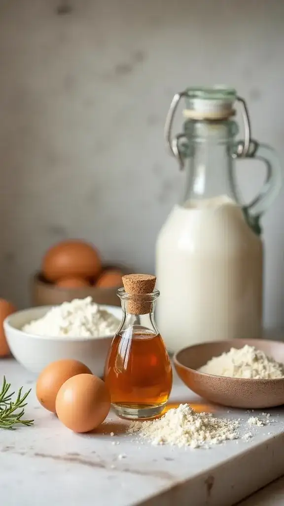 10 Baking Secrets for the Perfect Vanilla Cake (You’ll Want to Share #5!) - 1. Choose Quality Ingredients