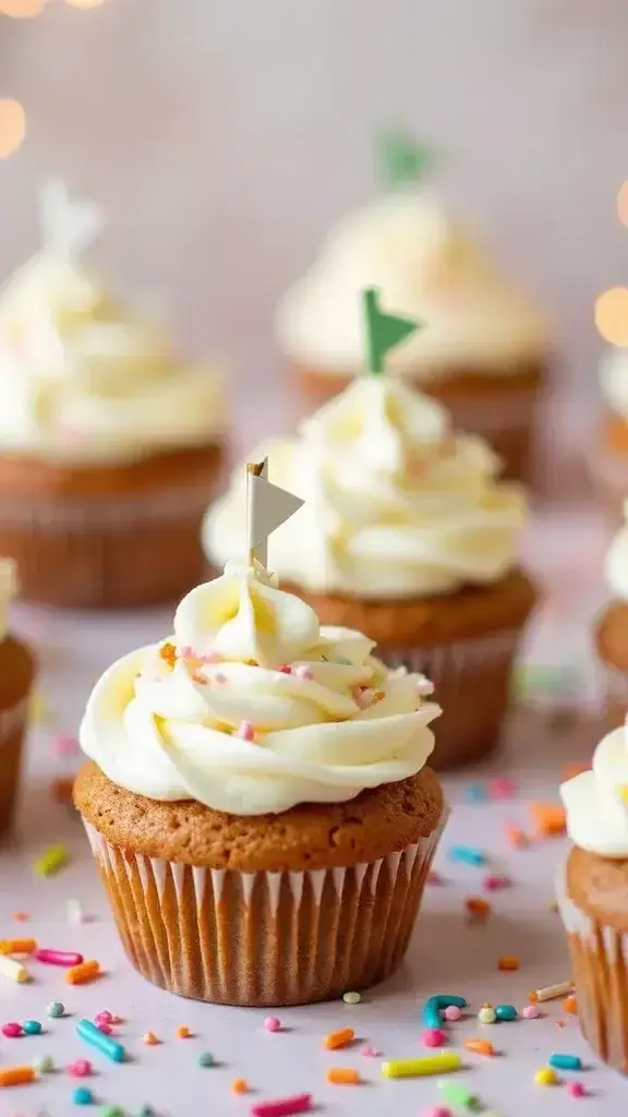 10 Carrot Cake Variations Perfect for Your Next Party (Guests Will Rave About #4!) - 2. Carrot Cake Cupcakes with Maple Cream Cheese Frosting