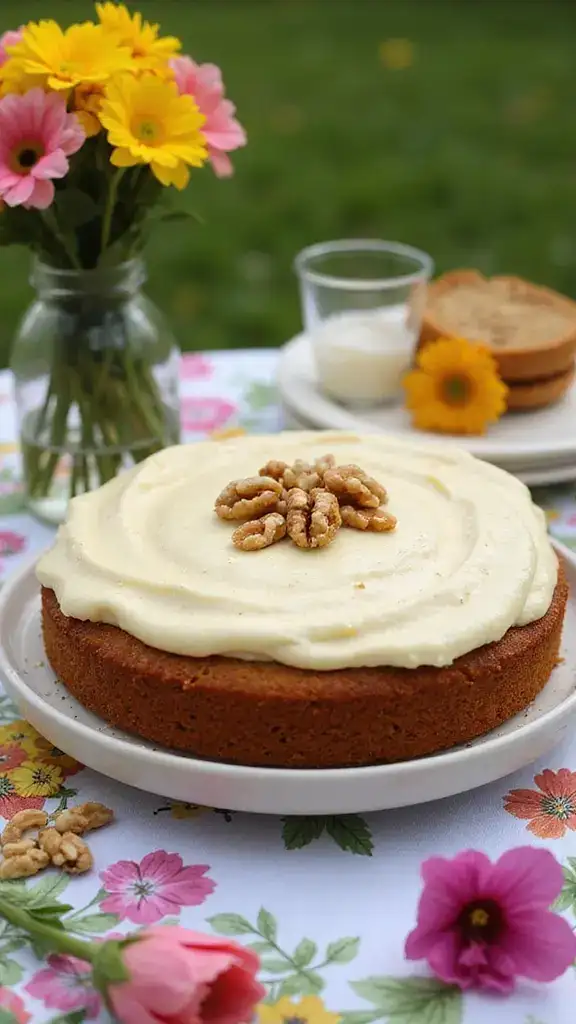 10 Carrot Cake Variations Perfect for Your Next Party (Guests Will Rave About #4!) - 8. Vegan Carrot Cake with Cashew Frosting