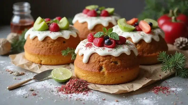 12 Festive Fruit Cake Decorations to Elevate Your Holiday Baking Game!
