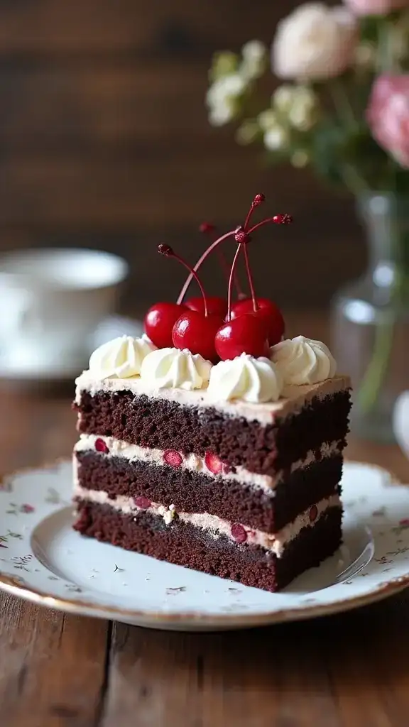 12 Gourmet Black Forest Cakes That Will Make You Feel Like Royalty! - 1. Classic Elegance: Traditional Black Forest Cake