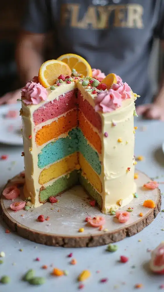 14 Comedic Ugly Cake Creations That'll Make Your Guests LOL! (Especially #11!) - 14. The Mystery Flavor Cake