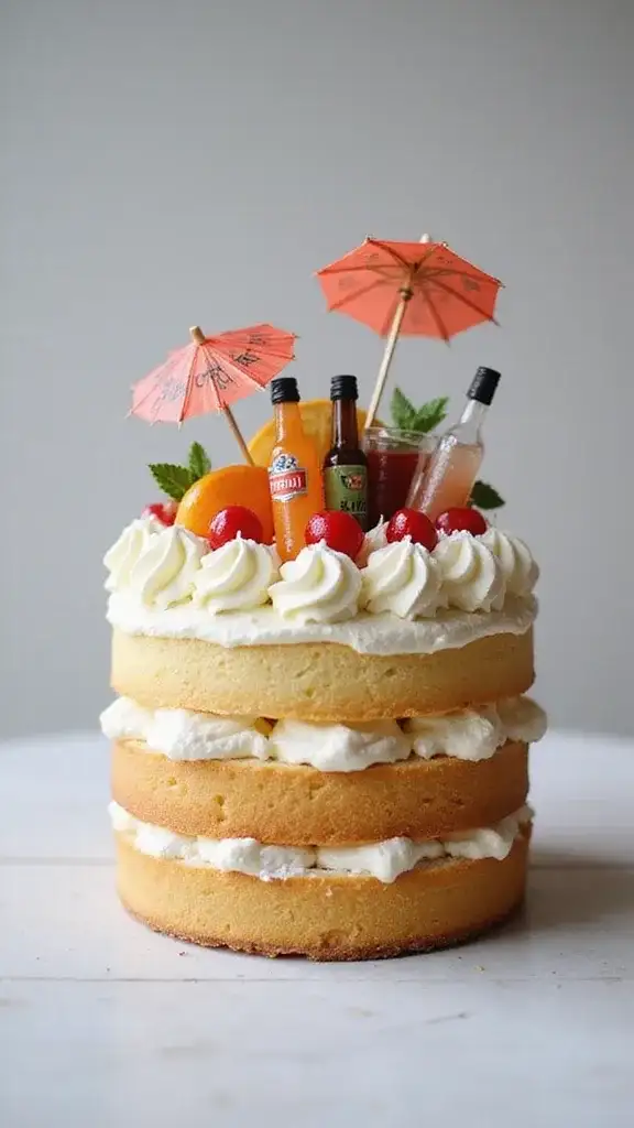 14 Comedic Ugly Cake Creations That'll Make Your Guests LOL! (Especially #11!) - 2. The Drunken Cake