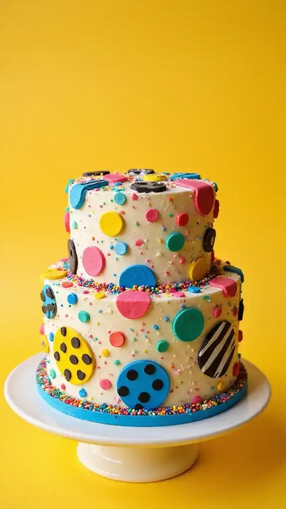 14 Comedic Ugly Cake Creations That'll Make Your Guests LOL! (Especially #11!) - 4. The Mismatched Cake