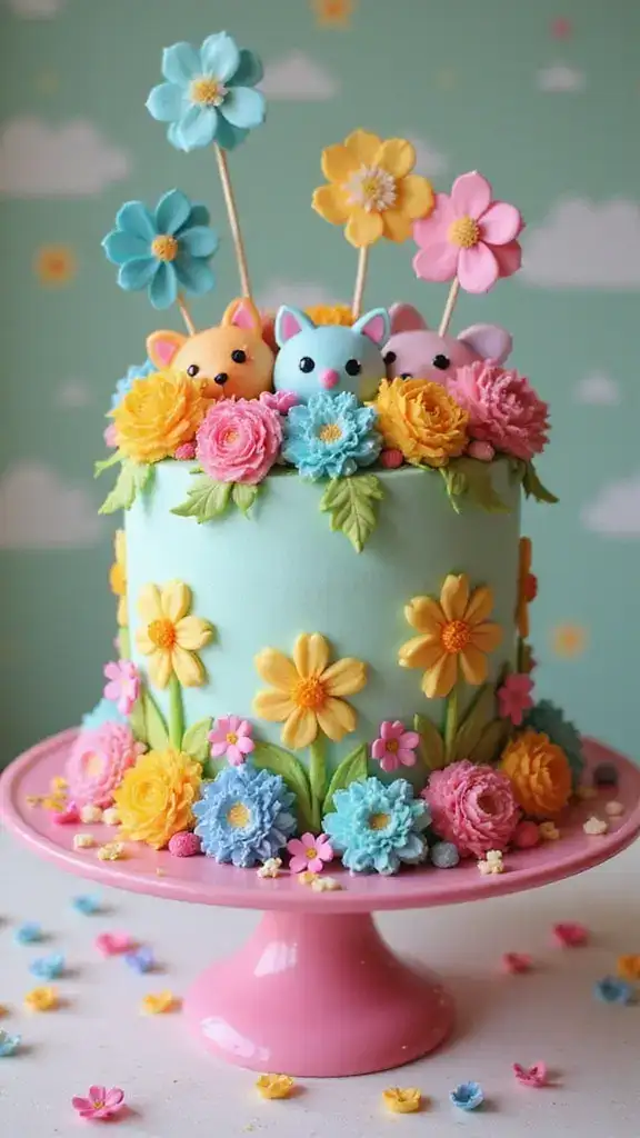 14 Comedic Ugly Cake Creations That'll Make Your Guests LOL! (Especially #11!) - 9. The Flora and Fauna Cake