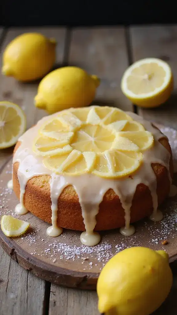 14 Delicious Vegan Lemon Cake Recipes That Even Non-Vegans Will Love! - 2. Vegan Lemon Drizzle Cake