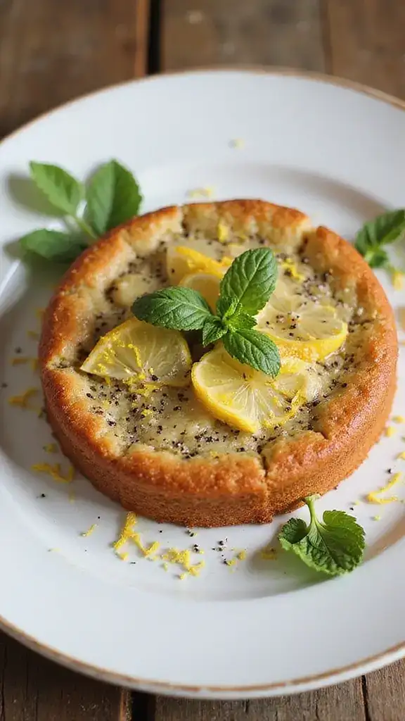 14 Delicious Vegan Lemon Cake Recipes That Even Non-Vegans Will Love! - 6. Vegan Lemon Chia Seed Cake