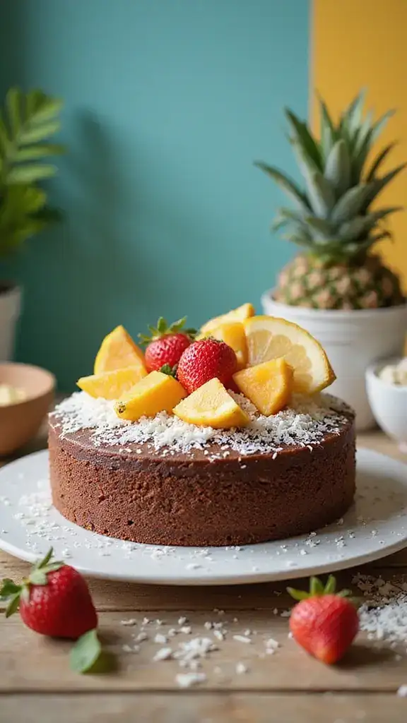 18 Show-Stopping Chocolate Cakes for Every Special Occasion (Your Guests Will Be Impressed!) - 14. Chocolate Coconut Cake