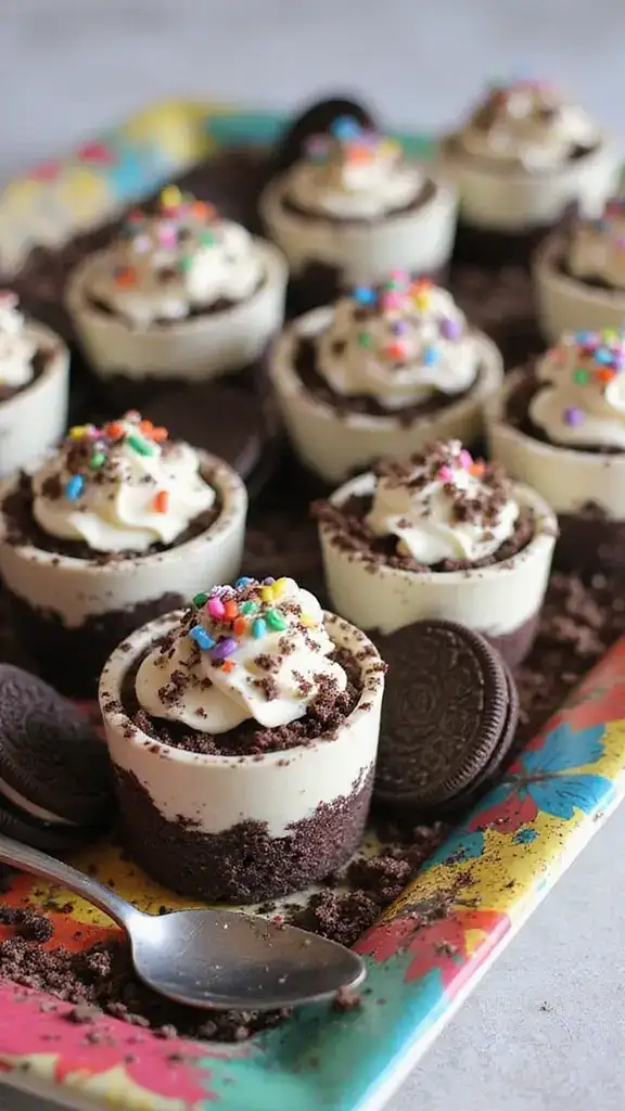 9 Show-Stopping Dirt Cake Ideas That Will Steal the Spotlight at Your Next Gathering! - 9. No-Bake Dirt Cake Cups