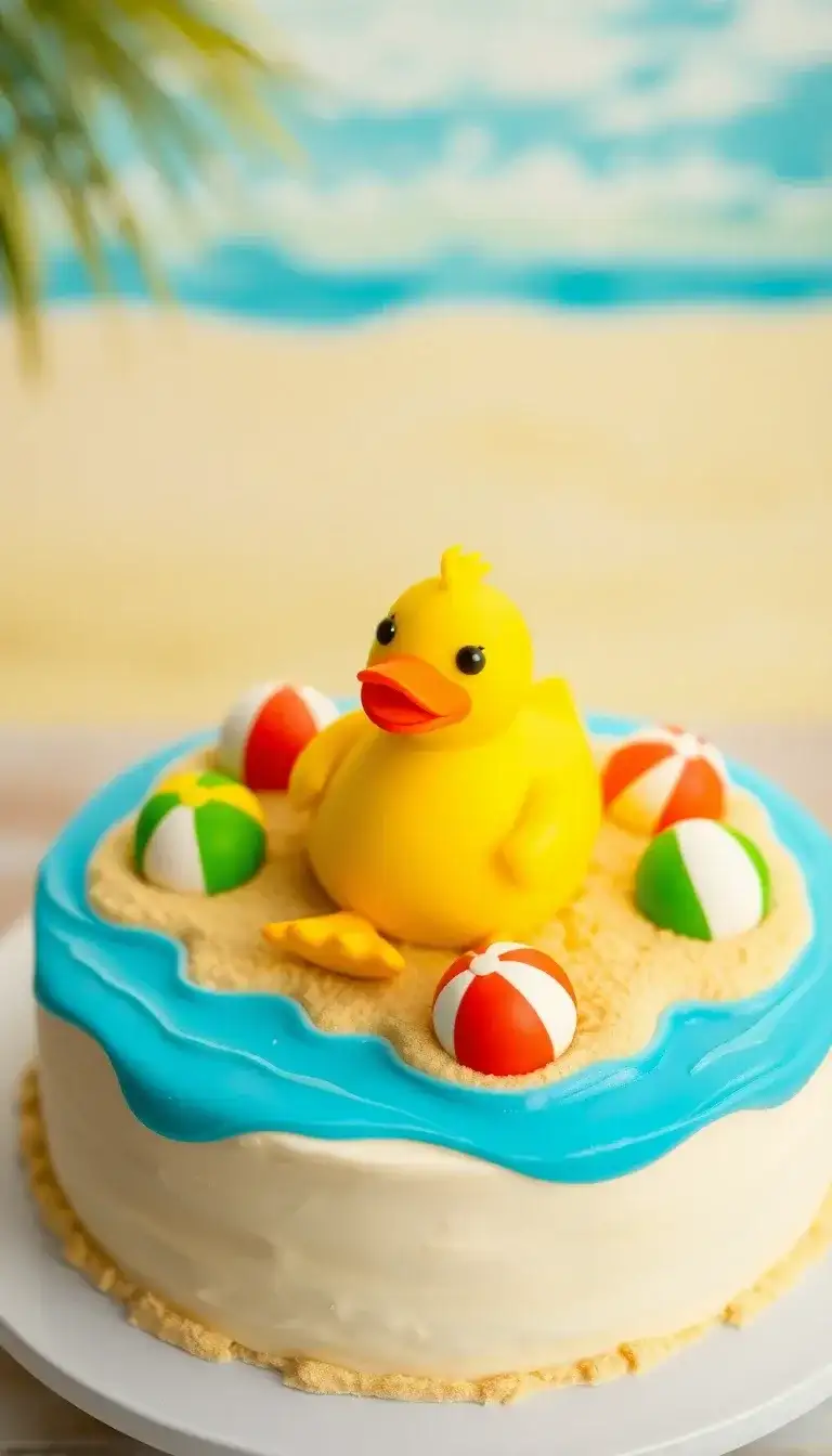 20 Creative Cake Ideas: Adorable Duck Designs for Every Celebration