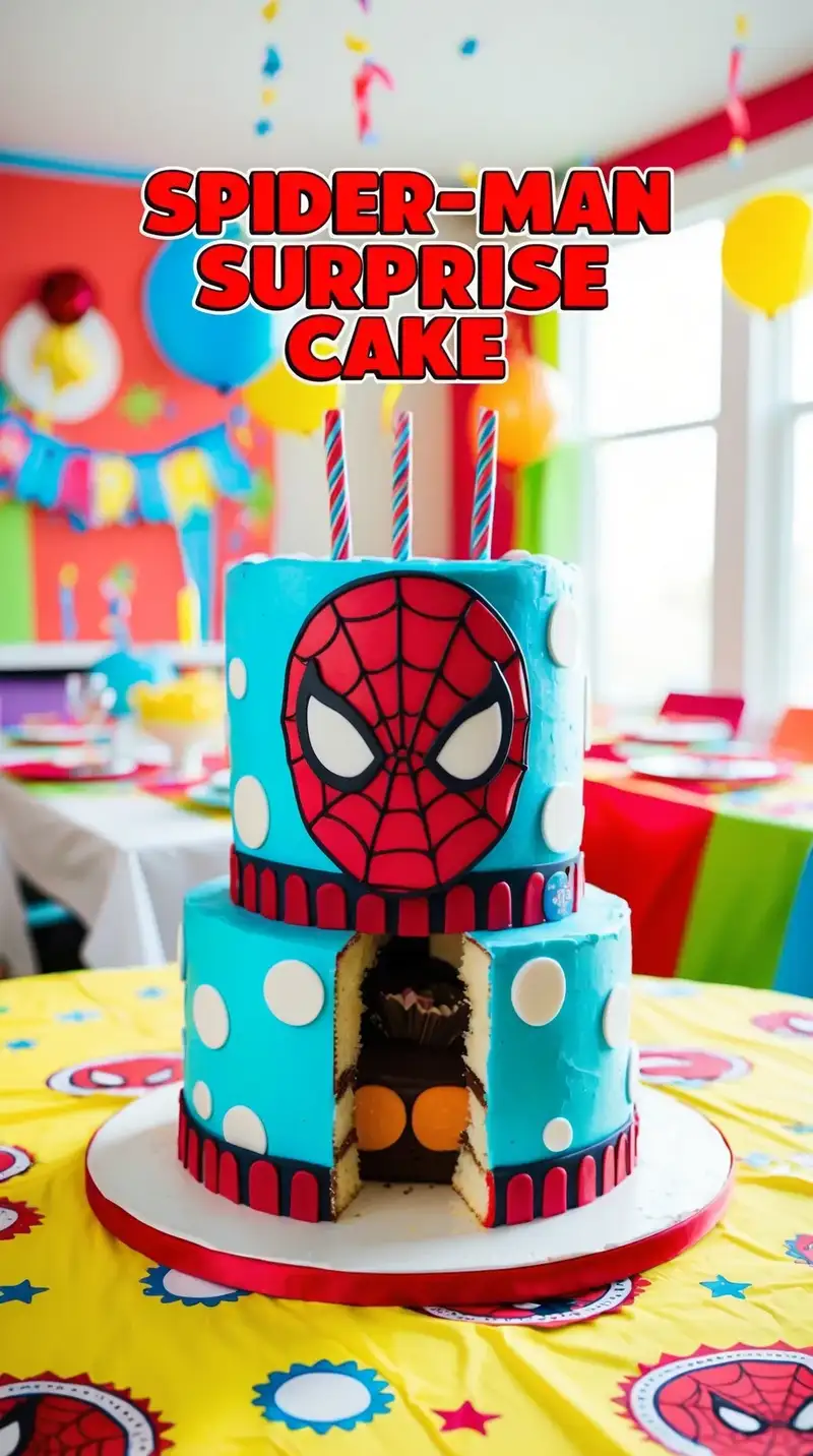 37 Fun Spider-Man Cake Ideas for Your Superhero Celebration