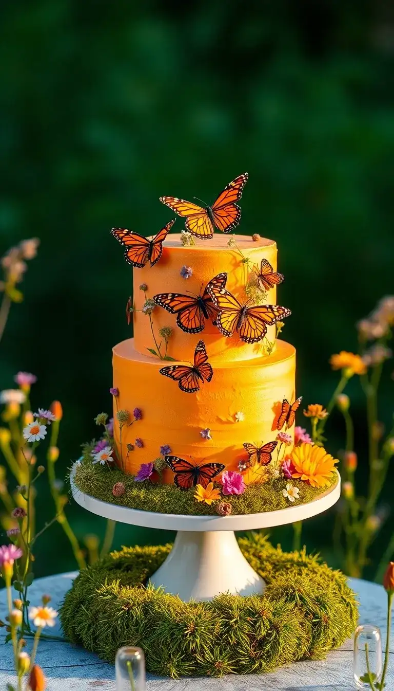31 Stunning Butterfly Garden Cake Ideas to Elevate Your Next Celebration