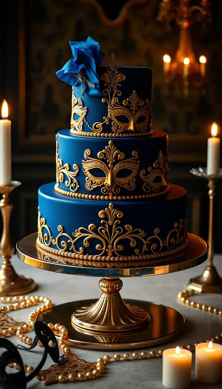 Top 32 Masquerade Ball Cake Ideas to Make Your Event Unforgettable