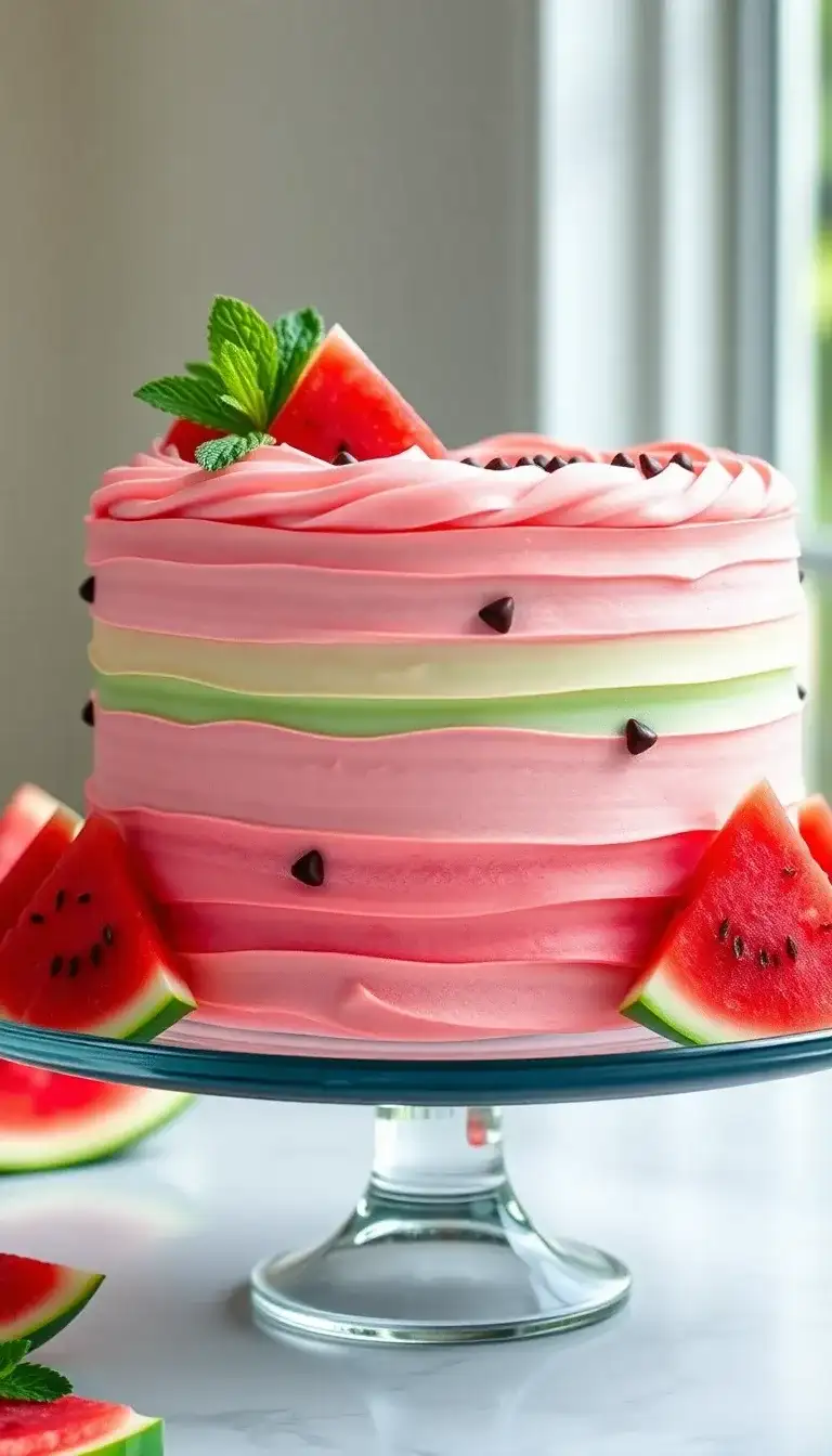 32 Mouthwatering Watermelon Cake Ideas for Your Next Celebration