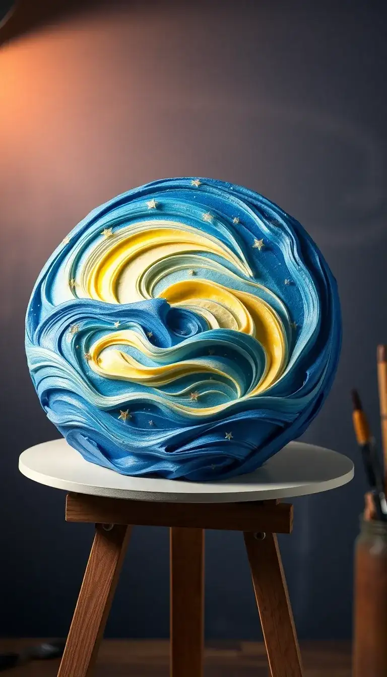 8 Inspiring Van Gogh Cake Ideas to Elevate Your Next Celebration