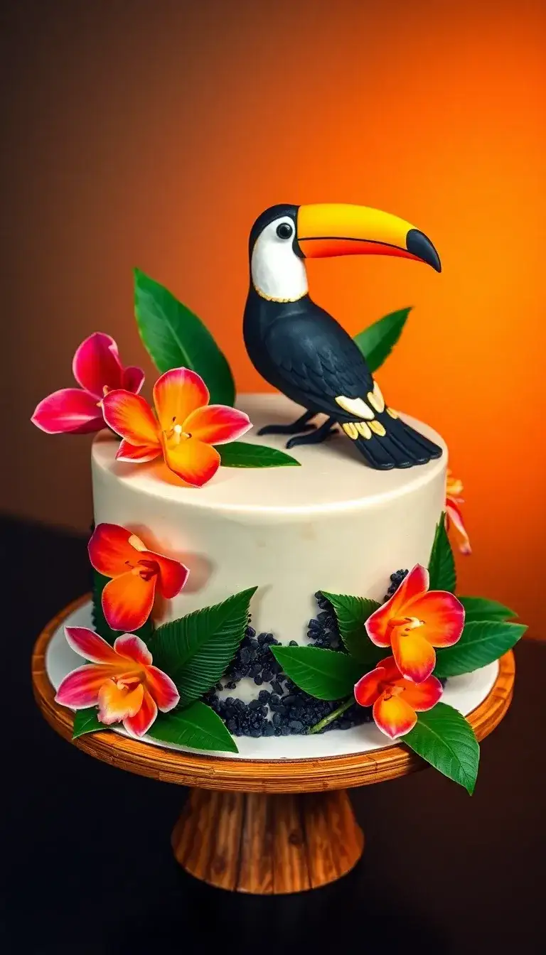 Delightful 32 Toucan Cake Ideas to Elevate Your Party's Theme
