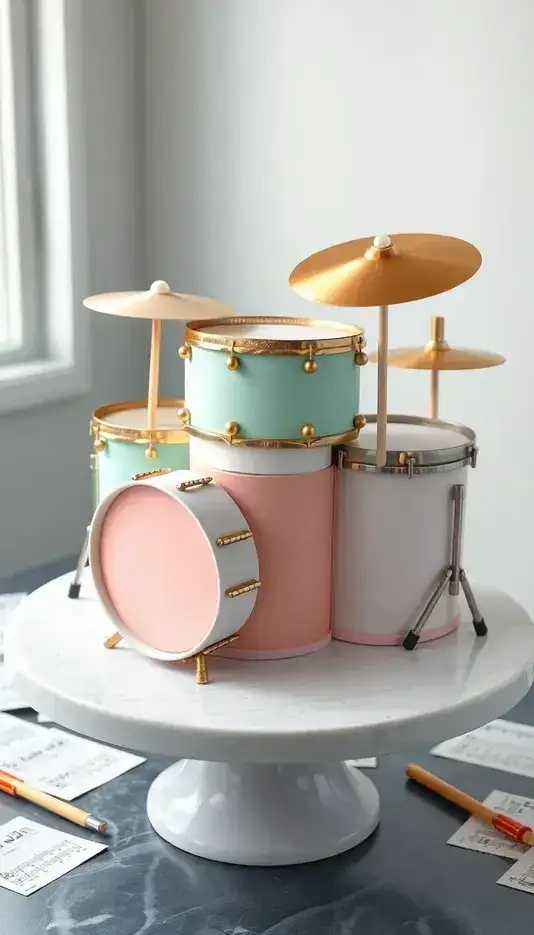 Awesome 20 Drum Set Cake Ideas to Rock Your Celebration