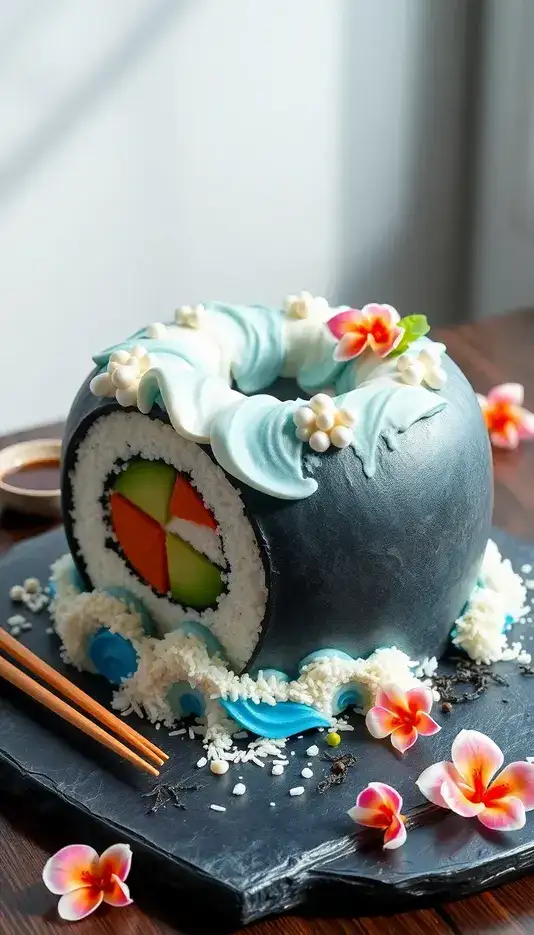 20 Awesome Sushi Roll Cake Ideas to Spark Your Creativity