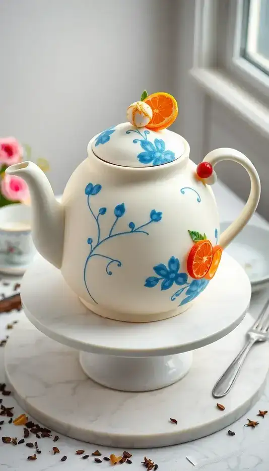 20 Awesome Teapot Cake Ideas to Brighten Your Tea Parties
