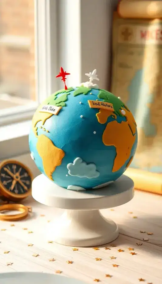 20 Awesome Globe Cake Ideas to Celebrate Unity and Wonder
