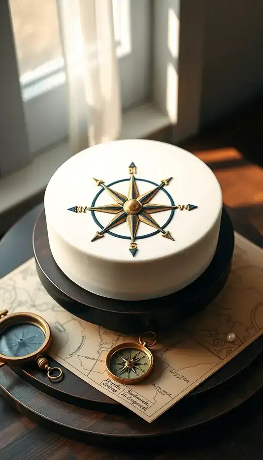 20 Awesome Compass Cake Ideas to Inspire Your Next Celebration
