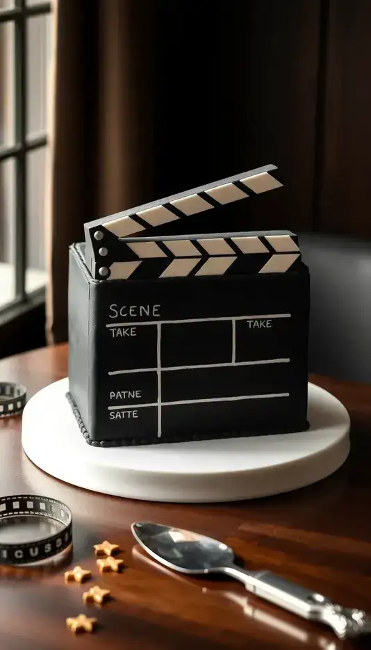 20 Awesome Movie Clapboard Cake Ideas to Celebrate Filmmaking Fun