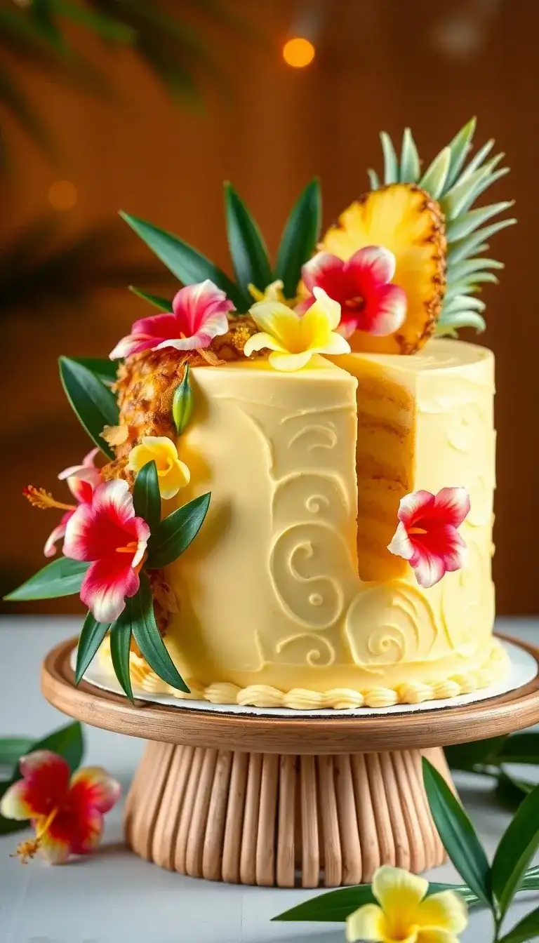31 Pineapple Cake Ideas to Bring the Tropics to Your Table