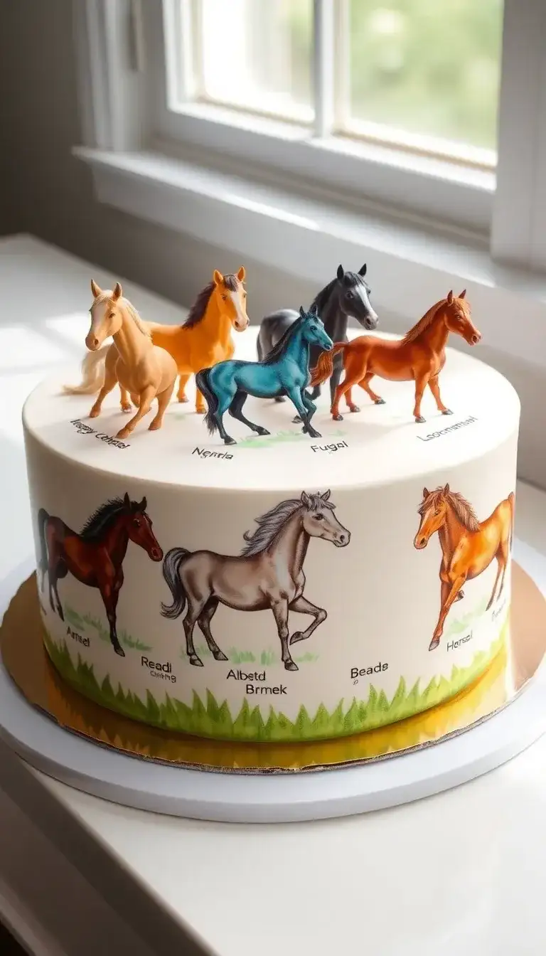 19 Creative Horse Cake Ideas for Sweet Celebrations